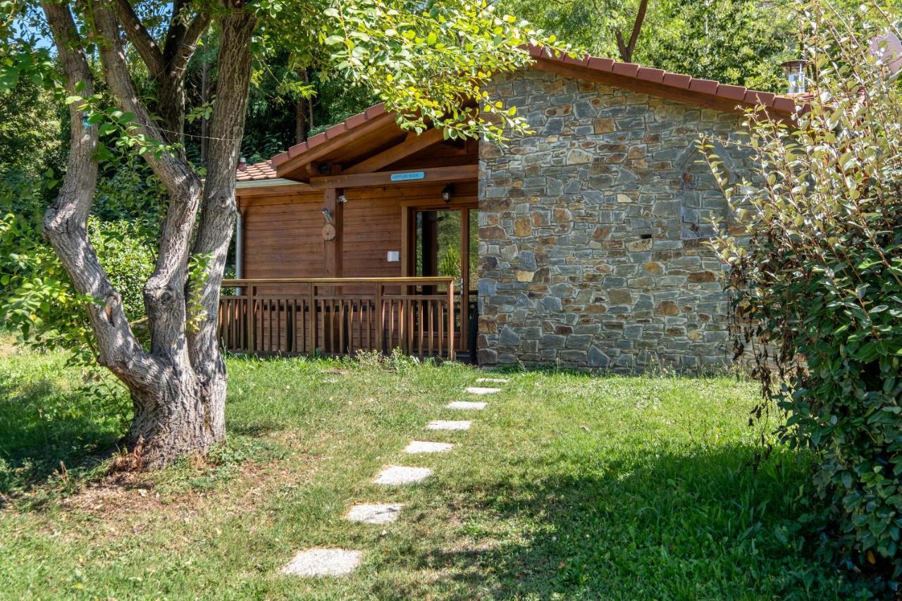 Le Hameau Du Comte De Foix - 11 Chalets En Ariege Mercus-Garrabet Exteriör bild